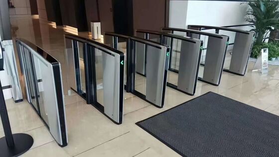 kaufen Swing Barrier Turnstile Edelstahl Tor mit verstellbarer Passagierbreite und Hochgeschwindigkeitsöffnung für Crowd Flow Management online manufacture