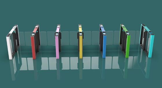 kaufen Bunte, superschlanke Servo-Motor-Schnellschleusen, anpassbare Farbe, Schnell-Drehkreuzschleuse online manufacture