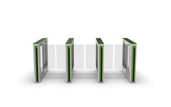 kaufen Passscanning Schwingung Drehscheibe Tür Massenkontrolle Drehscheibe Geschwindigkeitstor Automatisch Für Checkpoint / Immigration Hall online manufacture