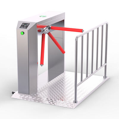 kaufen Smart Tripod Access Control Gate Supporting Biometric Authentication Enhancing Security Measures in Sensitive Facilities online manufacture
