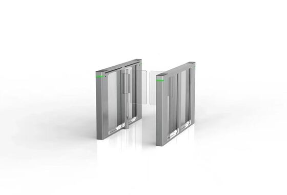 kaufen Android-System Gesichtserkennung Speed Gate Drehscheibe Aluminium Material Plus RFID Qr Code Reader online manufacture