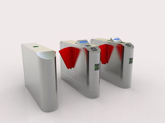 kaufen Platzersparnis Automatisches Flap Barrier Turnstile geeignet für enge Installationsräume und moderne architektonische Designs online manufacture
