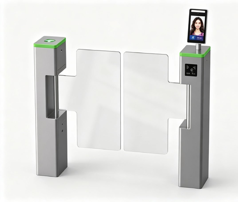 kaufen Gesichtserkennung Swing Gate Edelstahl Geschwindigkeitsschranke für Universitätsparks online manufacture