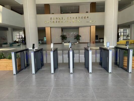 Guter Preis 40W Motor Power Swing Barrier Turnstile for Smooth Entry Management 120*1400 Mm *980 mm Online