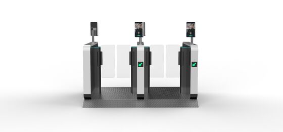 Guter Preis Gesichtserkennung Edelstahl Tür AB Turnstile Gate Servomotor für U-Bahn Airport Online
