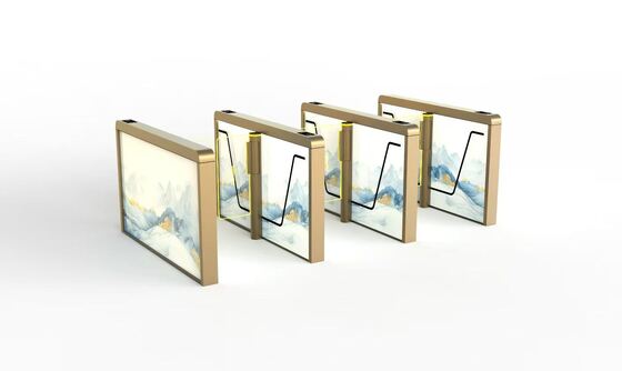 Guter Preis Warmverkauf 304 Edelstahl Schnellschranke Hochgeschwindigkeit 0,2s Geräuscharme Servomotor-Zugriffskontrolle Drehscheiben Online