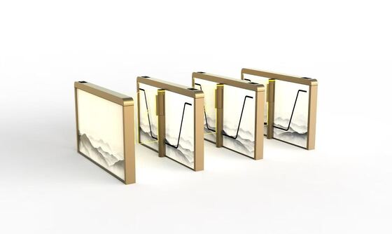 Guter Preis Biologische Speed Gates für das Fitnessstudio-Zugangskontrollsystem zur Verwaltung des Eingangs, platzsparend Online