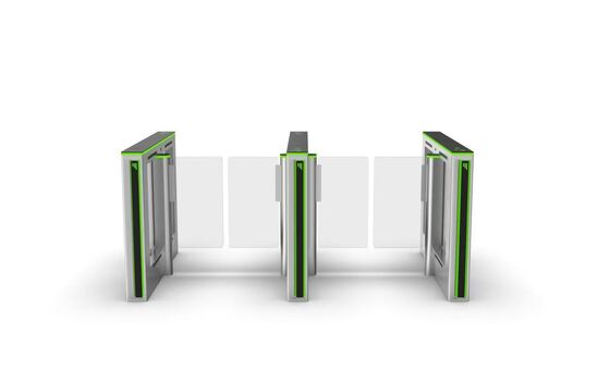 Guter Preis Hochwertige automatische Hochgeschwindigkeits-Drehkreuz für Fußgänger mit Fingerabdruck- und QR-Code-Zugangskontrolle Online