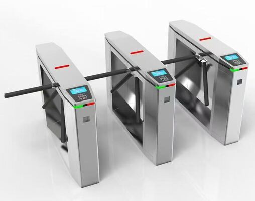 Guter Preis Edelstahl-Drei-Arm-Gurt für den Eingang von öffentlichen Verkehrsmitteln Online