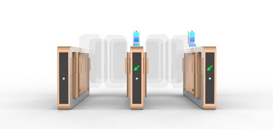 Guter Preis High End  AB Swing Turnstile Gate With High Safe Level Full Height Turnstile Online