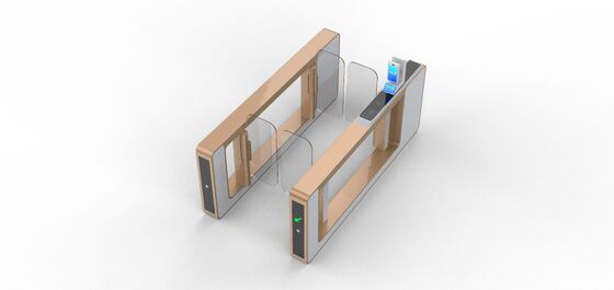 Guter Preis Airport  Full Height  AB Swing Turnstile Gate Security Entrance With Gloden Color Online