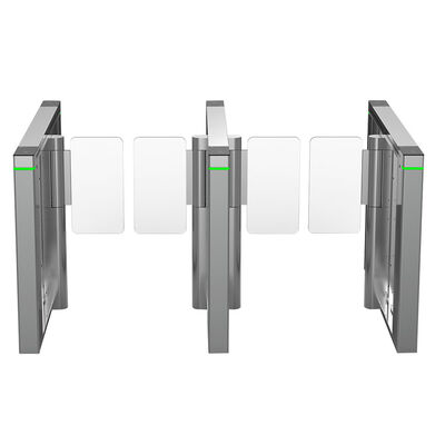 Guter Preis Optische dünne Drehkreuz-Eingangs-Glastore SUS316 RS232 Online