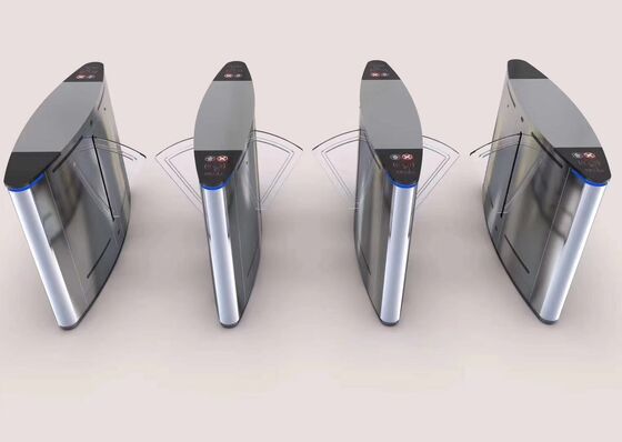 Guter Preis Behinderte Fußgänger Direktantrieb 316SS Flap Barriere Drehscheibe Online