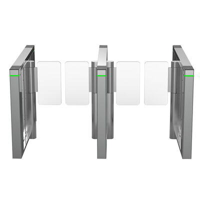 MF-Karten-Zugangssicherheit Drehscheibe Tor SUS304 Schlanke Schwingbarriere Drehscheibe