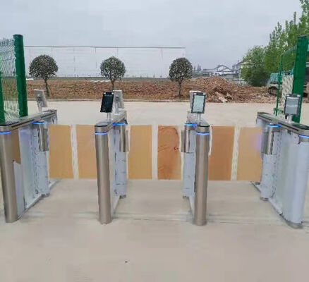 SUS304 SS316 Sicherheits-Schnelldrehkreuz-Personenschleuse für Büro und Schule