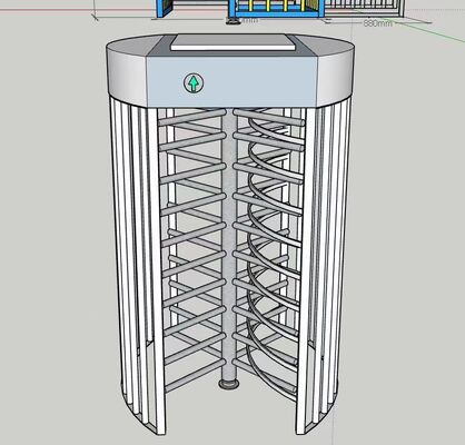 Guter Preis Zugriffskontrollvolle Höhen-FußgängerDrehkreuze für Baustelle Online