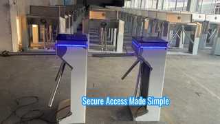 KOMAI Tripod Turnstile Gate Sichere Zugangskontrolllösung
